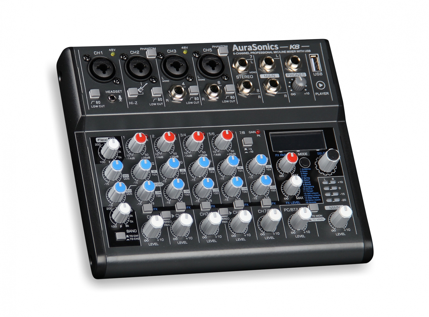 AuraSonics K8 компактный микшерный пульт в Пензенской области