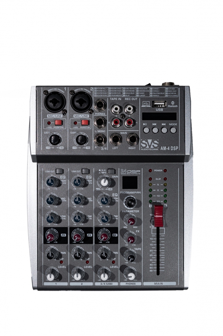 SVS Audiotechnik mixers AM-4 DSP Аналоговый микшерный пульт, 4-канала в Пензенской области