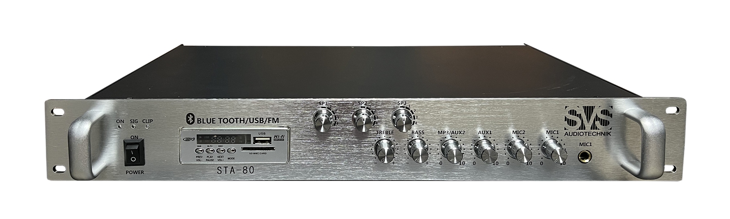 SVS Audiotechnik STA-80 Микшер-усилитель для систем Public Address в Пензенской области