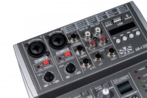 SVS Audiotechnik mixers AM-4 DSP Аналоговый микшерный пульт, 4-канала в Пензенской области
